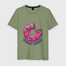 Мужская футболка Donut - Worry