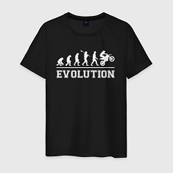 Мужская футболка Мото-эволюция