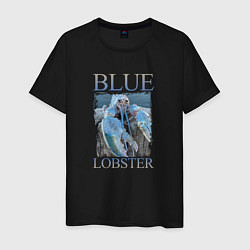 Мужская футболка Blue lobster meme