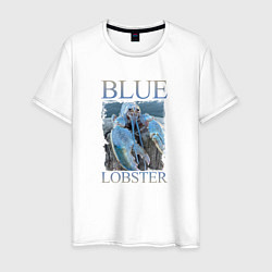 Мужская футболка Blue lobster meme
