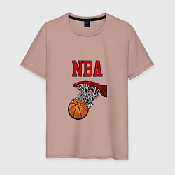 Мужская футболка Basketball - NBA logo
