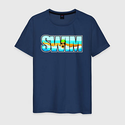 Мужская футболка SWIM баттерфляй
