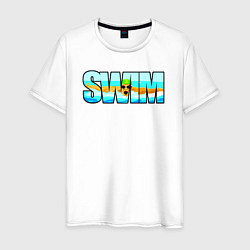 Мужская футболка SWIM баттерфляй