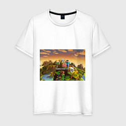 Мужская футболка Константин Minecraft