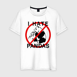 Мужская футболка Я ненавижу панд
