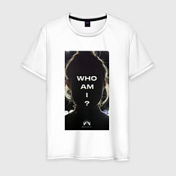 Мужская футболка Who i am - Kojima