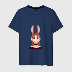 Мужская футболка Girl - Bunny