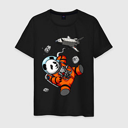 Мужская футболка Космическая панда