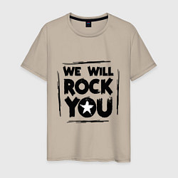 Мужская футболка We rock you