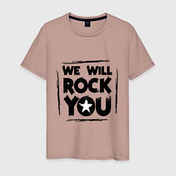 Мужская футболка We rock you