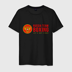 Мужская футболка Lets get boxing