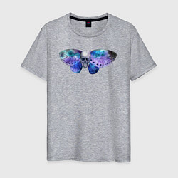 Мужская футболка Череп - бабочка