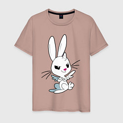 Мужская футболка Angel Bunny - my little pony - cartoon
