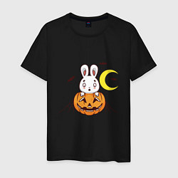 Мужская футболка Кролик - Хэллоуин