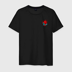 Мужская футболка Лого Самурай из Киберпанка 2077