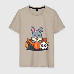 Мужская футболка Rabbit halloween