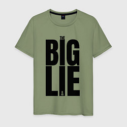 Мужская футболка Большая маленькая ложь логотип