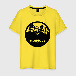 Мужская футболка Bon Jovi rock