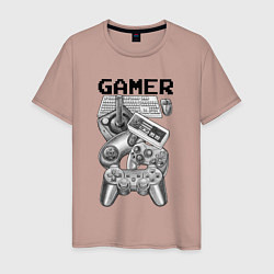 Мужская футболка Настоящий геймер