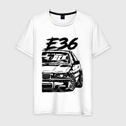 Мужская футболка BMW E36