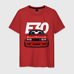 Мужская футболка BMW E30