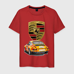 Мужская футболка Porsche - Motorsport - racing team