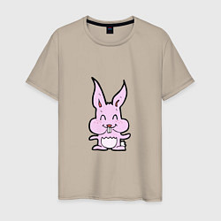 Мужская футболка Rabbit Smile