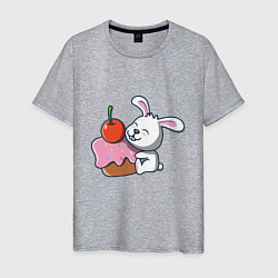 Мужская футболка Сладкий кролик