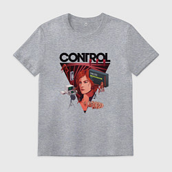 Футболка хлопковая мужская Jesse Faden art, цвет: меланж