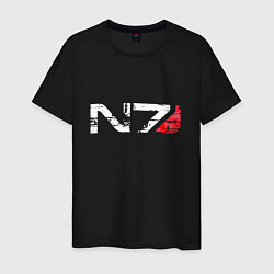Мужская футболка Mass Effect N7 - Logotype