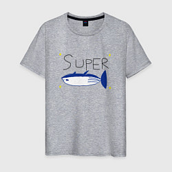 Мужская футболка БТС - Супер лосось