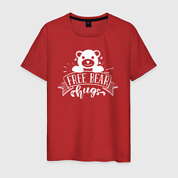 Мужская футболка Бесплатные медвежьи объятия
