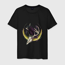 Мужская футболка Ворон-посланник мира духов