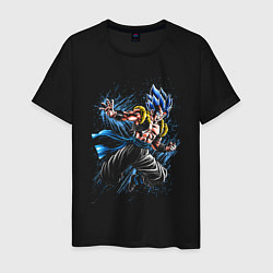 Мужская футболка Goku Son - Dragon Ball - neon