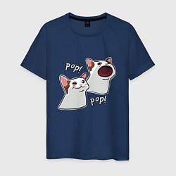 Мужская футболка Popcat