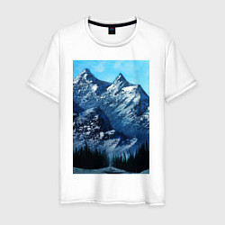 Мужская футболка Дорога среди гор
