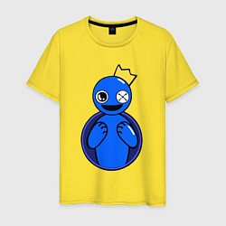 Мужская футболка Радужные друзья: Синий персонаж