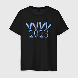 Мужская футболка 2023 год с ушами