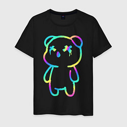 Мужская футболка Cool neon bear