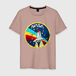 Мужская футболка NASA - emblem - USA