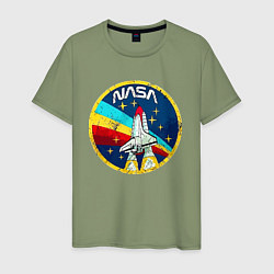Мужская футболка NASA - emblem - USA
