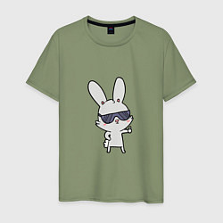 Мужская футболка Cool rabbit