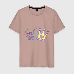 Мужская футболка Корона - girl power