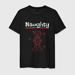 Мужская футболка Naughty elf