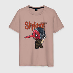 Мужская футболка Slipknot mask art