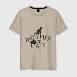 Мужская футболка Мать котов