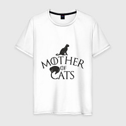 Мужская футболка Мать котов