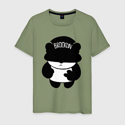 Мужская футболка Борзый пандёныш из Бруклина
