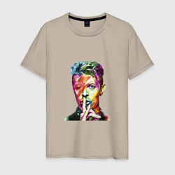 Мужская футболка David Bowie singer