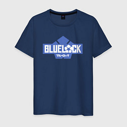 Мужская футболка Logo Blue Lock